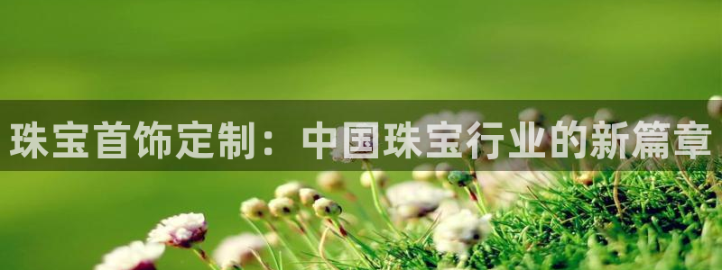 新航娱乐旗下艺人列表:珠宝首饰定制:中国珠宝行业的新篇章